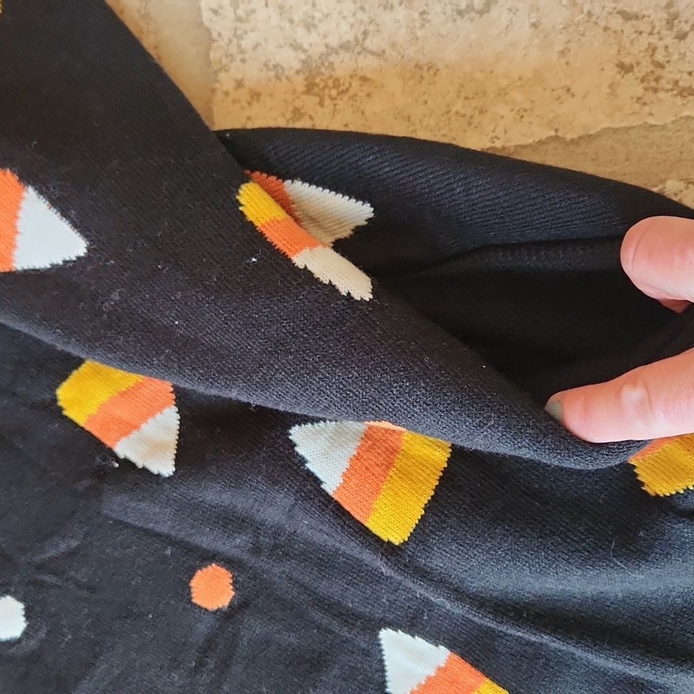 Backstitch Bruja Candy Corn Sweater Size 3X - Picture 15 of 15